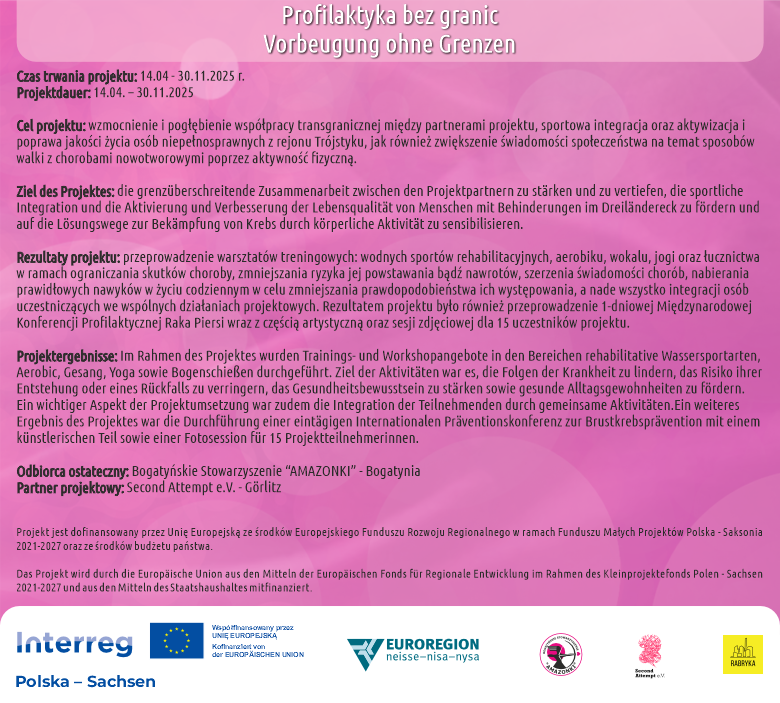 Profilaktyka bez granic